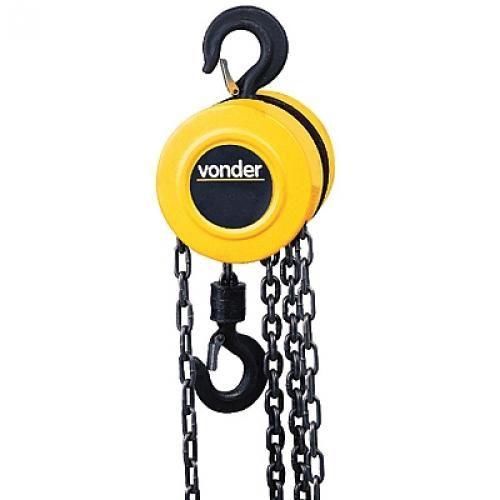 Talha manual capacidade de 2 toneladas com corrente de 3 metros Talha manual capacidade de 2 toneladas com corrente de 3 metros