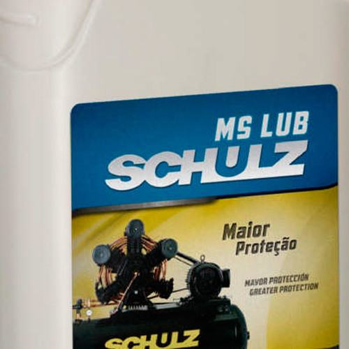 Óleo lubrificante mineral para compressores 1 litro - MS LUB Óleo lubrificante mineral para compressores 1 litro - MS LUB