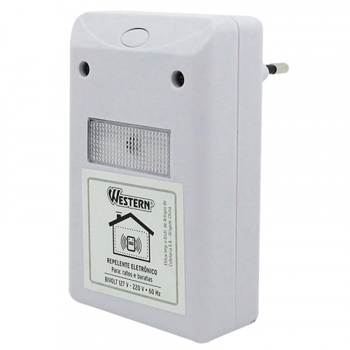 Repelente eletrônico para ratos e baratas 110V/220V Repelente eletrônico para ratos e baratas 110V/220V