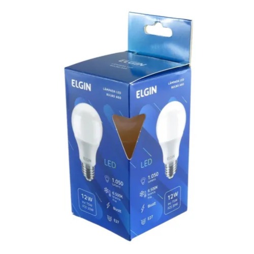 Lâmpada led bulbo 12W 1050 lúmens branca fria - A60 110V/220V Lâmpada led bulbo 12W 1050 lúmens branca fria - A60 110V/220V