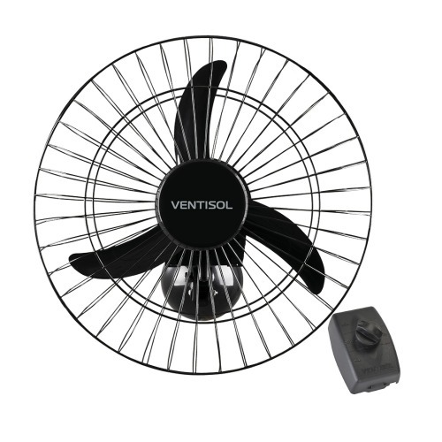 Ventilador de Parede Oscilante 50 cm Bivolt 110V/220V Ventilador de Parede Oscilante 50 cm Bivolt 110V/220V