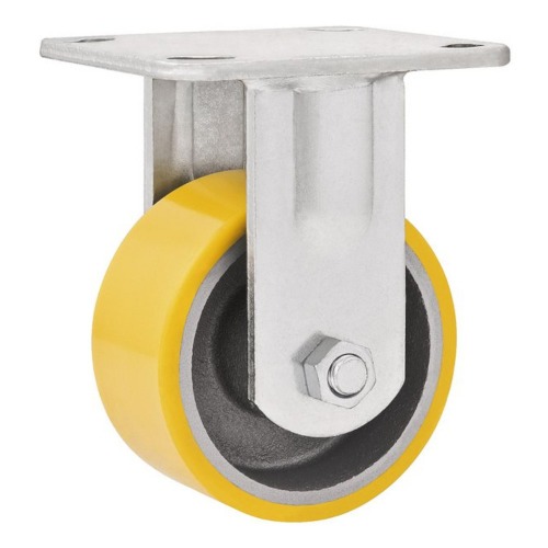 Rodízio fixo industrial leve 6 Rodízio fixo industrial leve 6