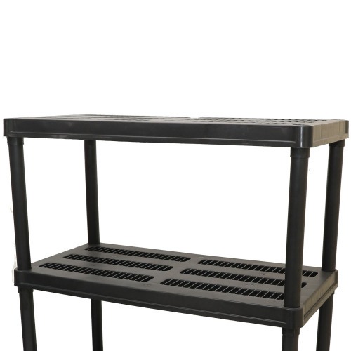 Estante plástica com 4 prateleiras - PTR13 Estante plástica com 4 prateleiras - PTR13