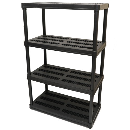 Estante plástica com 4 prateleiras - PTR13 Estante plástica com 4 prateleiras - PTR13