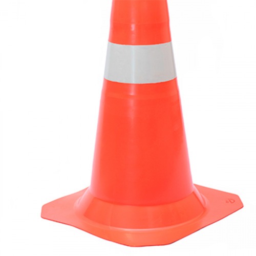 Cone para sinalização 75 cm com 2 faixas - RM-41 Cone para sinalização 75 cm com 2 faixas - RM-41