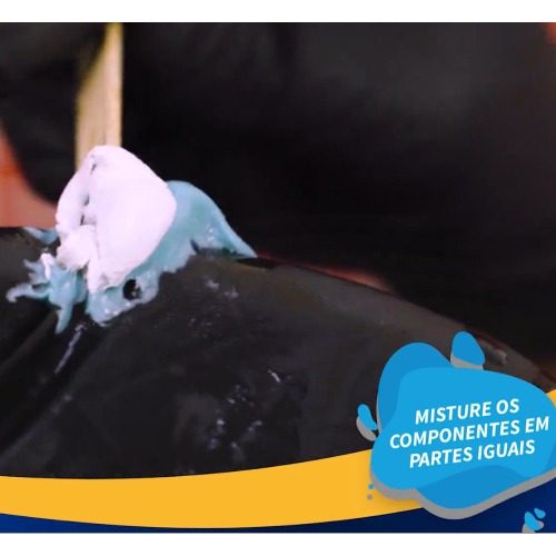 Massa adesiva epóxi subaquática 100g - Vedatudo Massa adesiva epóxi subaquática 100g - Vedatudo
