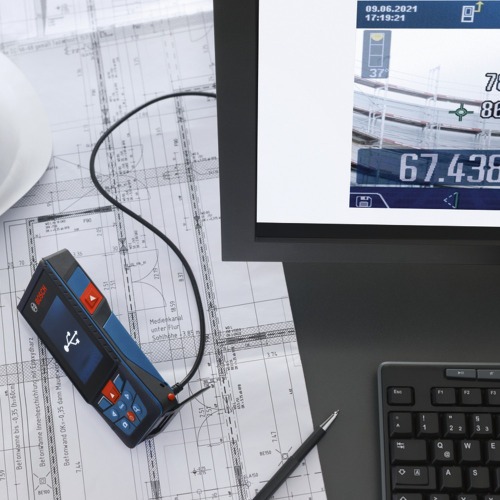 Trena a laser com leitura até 150 metros com Bluetooth - GLM 150-27 C Trena a laser com leitura até 150 metros com Bluetooth - GLM 150-27 C