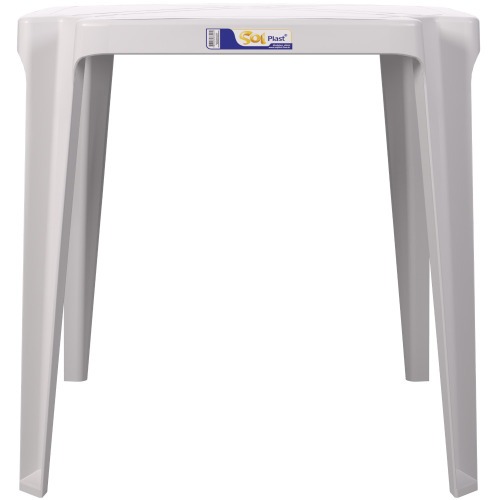 Conjunto de mesa Coruripe com 4 cadeiras plásticas sem braço Conjunto de mesa Coruripe com 4 cadeiras plásticas sem braço