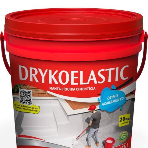 Impermeabilizante manta líquida cimentícia 20kg - DRYKOELASTIC Impermeabilizante manta líquida cimentícia 20kg - DRYKOELASTIC