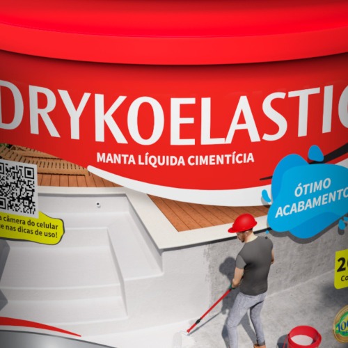 Impermeabilizante manta líquida cimentícia 20kg - DRYKOELASTIC Impermeabilizante manta líquida cimentícia 20kg - DRYKOELASTIC