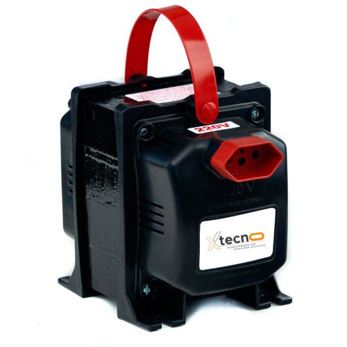 Transformador de voltagem 5000 VA tomada tripolar 20A bivolt - Tecno 110V/220V Transformador de voltagem 5000 VA tomada tripolar 20A bivolt - Tecno 110V/220V