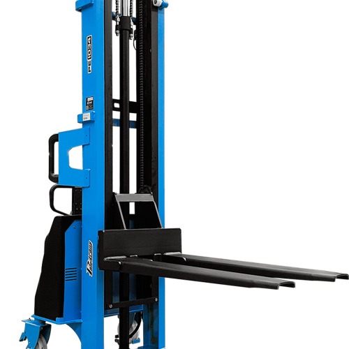 Empilhadeira elétrica elevação 3,40 m capacidade 1.000 kg tração manual - PE1034-C Empilhadeira elétrica elevação 3,40 m capacidade 1.000 kg tração manual - PE1034-C