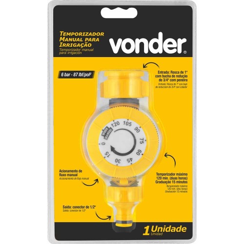 Temporizador manual para irrigação Temporizador manual para irrigação