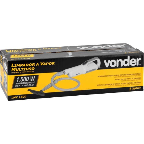 Limpadora a vapor multiuso 1500 watts - LMV 1400 110V Limpadora a vapor multiuso 1500 watts - LMV 1400 110V