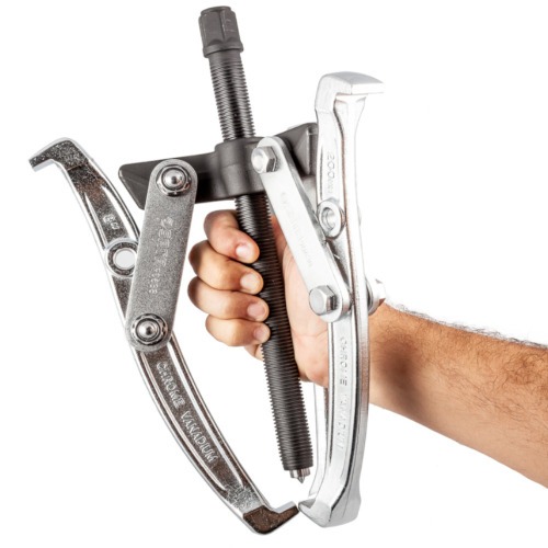 Saca-polia com 3 garras articuláveis abertura de 200 mm Saca-polia com 3 garras articuláveis abertura de 200 mm