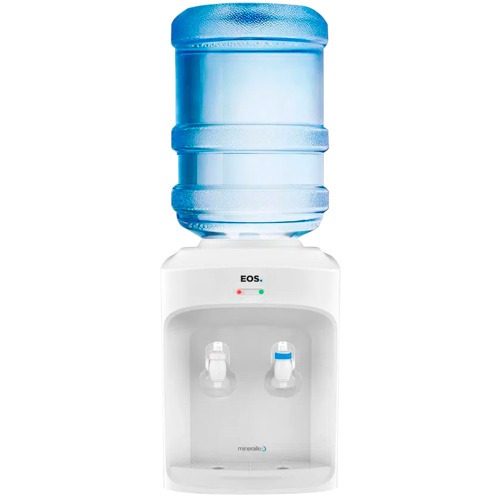 Bebedouro de mesa refrigerado eletrônico Mineralle branco - EBE01BB 110V/220V Bebedouro de mesa refrigerado eletrônico Mineralle branco - EBE01BB 110V/220V