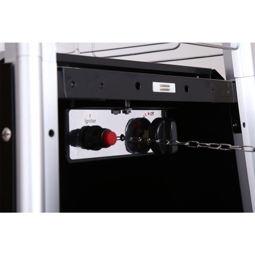 Aquecedor de Ambiente Externo a Gás Pirâmide preto - NI48PP Aquecedor de Ambiente Externo a Gás Pirâmide preto - NI48PP