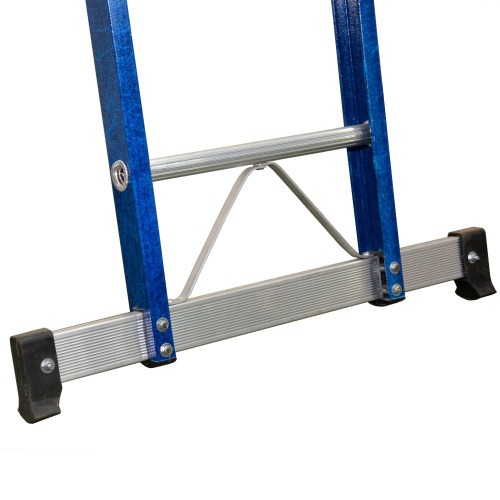 Escada de fibra de vidro 9 / 16 degraus 2,80 x 5,0 m modelo multiuso - TEAFP Escada de fibra de vidro 9 / 16 degraus 2,80 x 5,0 m modelo multiuso - TEAFP