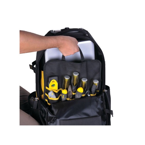 Mochila para ferramentas com rodinhas e 32 bolsos Mochila para ferramentas com rodinhas e 32 bolsos