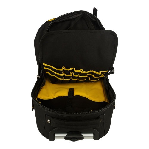 Mochila para ferramentas com rodinhas e 32 bolsos Mochila para ferramentas com rodinhas e 32 bolsos