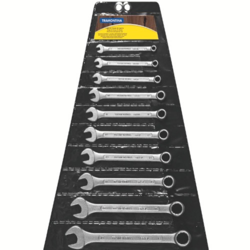 Jogo de chave combinada 6 a 32 mm em aço especial com 15 peças - Basic Jogo de chave combinada 6 a 32 mm em aço especial com 15 peças - Basic