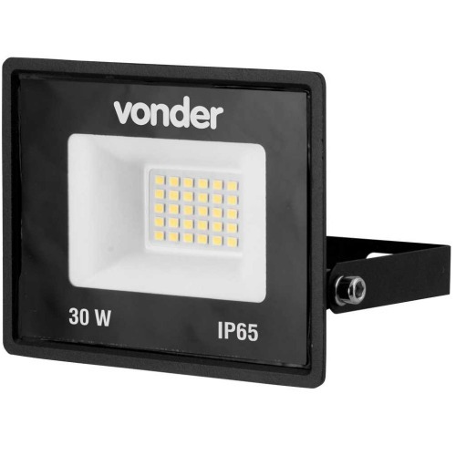 Refletor LED 30W 2.100 lúmens 6500K luz branca Refletor LED 30W 2.100 lúmens 6500K luz branca