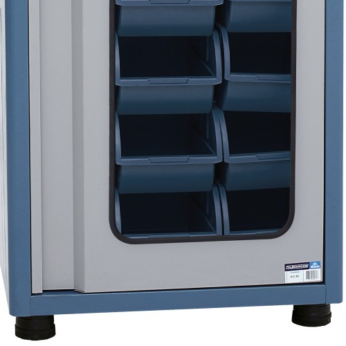 Armário com 26 caixas n° 7 e portas de vidro - AM-49 Armário com 26 caixas n° 7 e portas de vidro - AM-49