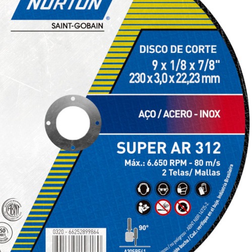 Disco de corte para metal 9 Disco de corte para metal 9