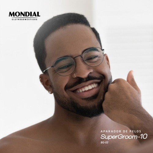 Aparador de pelos 10 em 1 Super Groom - BG-03 110V/220V Aparador de pelos 10 em 1 Super Groom - BG-03 110V/220V