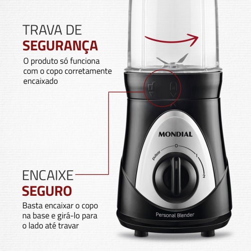 Liquidificador portátil 2 velocidades 300 watts Personal Blender - DG-01 110V Liquidificador portátil 2 velocidades 300 watts Personal Blender - DG-01 110V