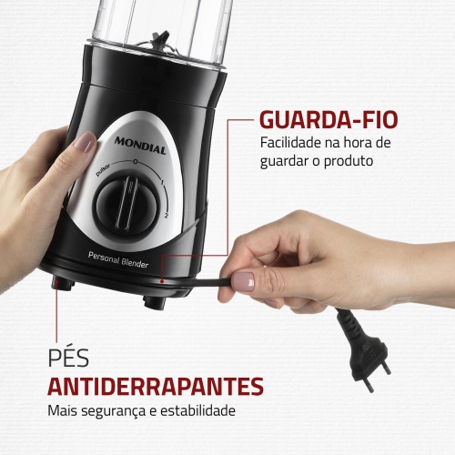 Liquidificador portátil 2 velocidades 300 watts Personal Blender - DG-01 110V Liquidificador portátil 2 velocidades 300 watts Personal Blender - DG-01 110V