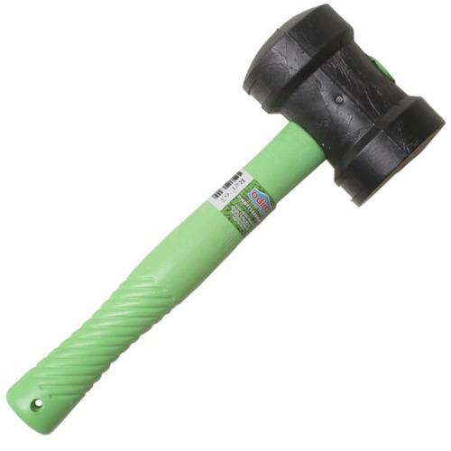 Martelo de borracha 80 preto mm Martelo de borracha 80 preto mm