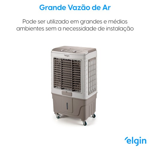 Climatizador de ar evaporativo portátil 177 Watts 65L 60m² - Big Air 110V Climatizador de ar evaporativo portátil 177 Watts 65L 60m² - Big Air 110V