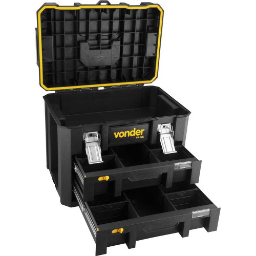 Caixa plástica para ferramentas 525 x 330 x 390 mm - CPV 900 Caixa plástica para ferramentas 525 x 330 x 390 mm - CPV 900