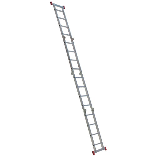 Escada multifuncional de alumínio 4 x 5 com 20 degraus 13 em 1 - ESC0294 Escada multifuncional de alumínio 4 x 5 com 20 degraus 13 em 1 - ESC0294