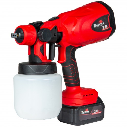 Pistola de pintura a bateria 18V 2Ah Brushless - TBT18SG800-K2 110V/220V Pistola de pintura a bateria 18V 2Ah Brushless - TBT18SG800-K2 110V/220V