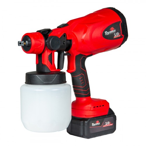 Pistola de pintura a bateria 18V 2Ah Brushless - TBT18SG800-K2 110V/220V Pistola de pintura a bateria 18V 2Ah Brushless - TBT18SG800-K2 110V/220V
