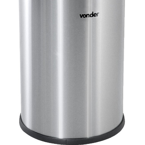 Lixeira redonda inox sem tampa 65 L Lixeira redonda inox sem tampa 65 L