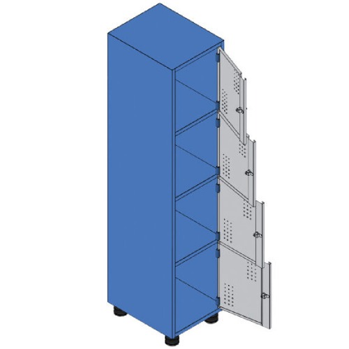 Armário roupeiro com 4 portas - AM-61 Armário roupeiro com 4 portas - AM-61