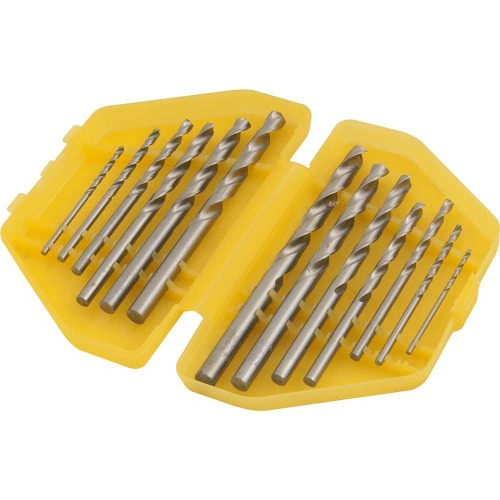 Jogo de brocas aço rápido 1/16 a 1/4 Jogo de brocas aço rápido 1/16 a 1/4