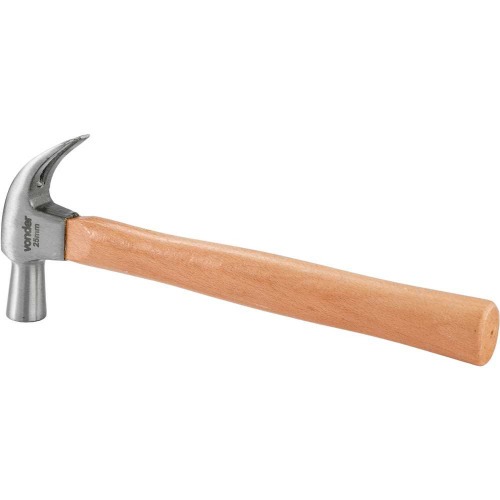 Martelo unha polido 25 mm com cabo de madeira Martelo unha polido 25 mm com cabo de madeira