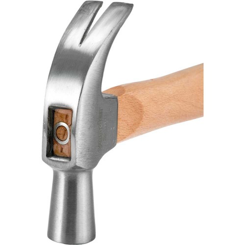 Martelo unha polido 25 mm com cabo de madeira Martelo unha polido 25 mm com cabo de madeira