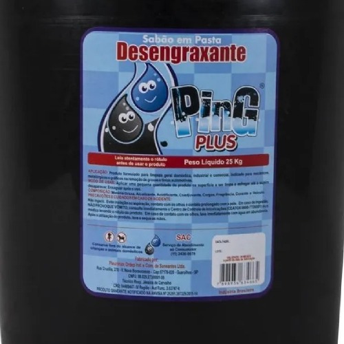 Pasta desengraxante em barrica de 25 kg Pasta desengraxante em barrica de 25 kg