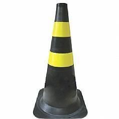 Cone para sinalização 50 cm com 2 faixas - RM-42 Cone para sinalização 50 cm com 2 faixas - RM-42