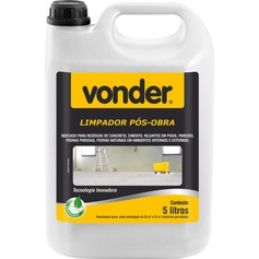 Limpador pós obra 5 litros Limpador pós obra 5 litros