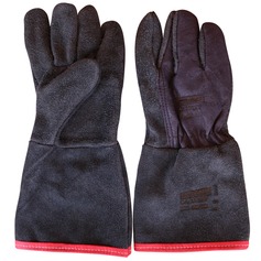 Luva de raspa soldador 15 cm com reforço - RLL-LS15 Luva de raspa soldador 15 cm com reforço - RLL-LS15