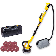 Lixadeira de parede e teto com luz led 225 mm 750 watts Lixadeira de parede e teto com luz led 225 mm 750 watts