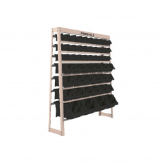 Estante metálica com 49 gavetas n° 3 / 5 / 7 preta Estante metálica com 49 gavetas n° 3 / 5 / 7 preta