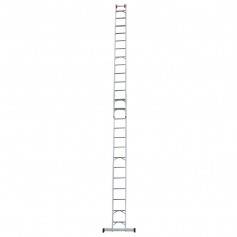 Escada de alumínio extensível 5,05 x 8,65 m 2 x 15 degraus 3 em 1 Escada de alumínio extensível 5,05 x 8,65 m 2 x 15 degraus 3 em 1