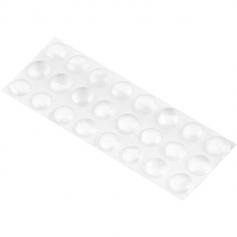 Protetor adesivo multiuso 8 mm com 24 peças Protetor adesivo multiuso 8 mm com 24 peças